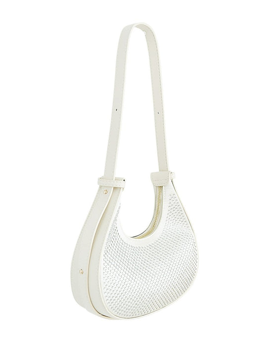Festival Glitter Bag – Weiß Sparkle