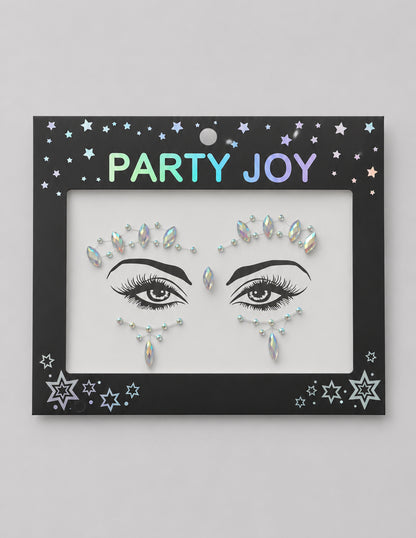 Festival Face Jewels – Selbstklebende Glitzersteine