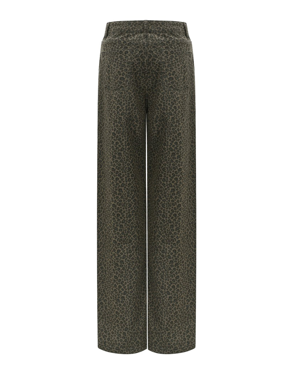 Jeans mit Leopardenprint