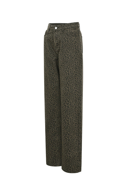 Jeans Leopardenmuster Mila