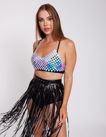 Blaues Festival Bustier