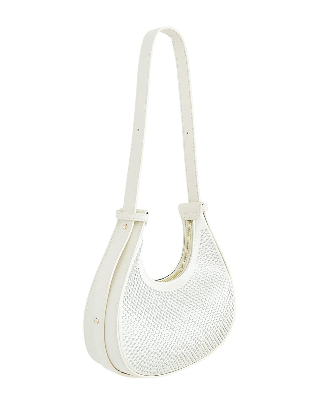 Festival Glitter Bag – Weiß Sparkle