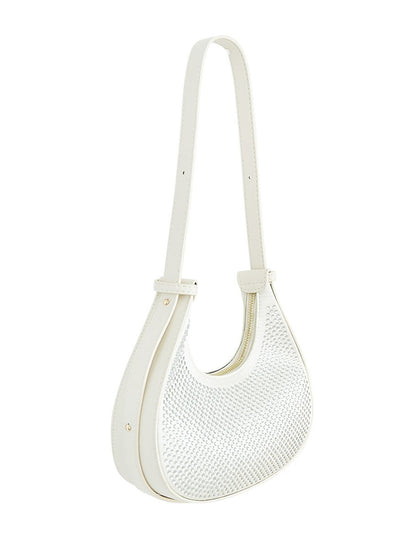 Festival Glitter Bag – Weiß Sparkle